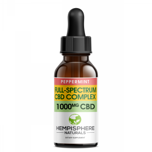 Hempisphere Naturals 1000mg CBD Nano Tincture (Peppermint)